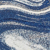 KAS Watercolors 6236 Blue Geode Area Rug Lifestyle Image