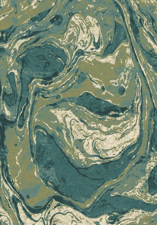 KAS Watercolors 6238 Teal Palette Area Rug main image