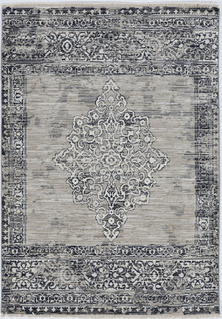 KAS Westerly 7650 Sand/Charcoal Ria Area Rug