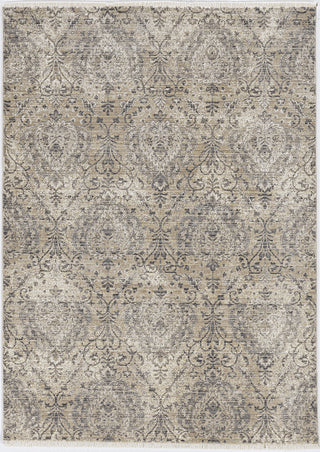 KAS Westerly 7652 Sand/Grey Elegance Area Rug