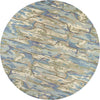 KAS Whisper 3002 Beige/Blue Landscapes Area Rug Round Image