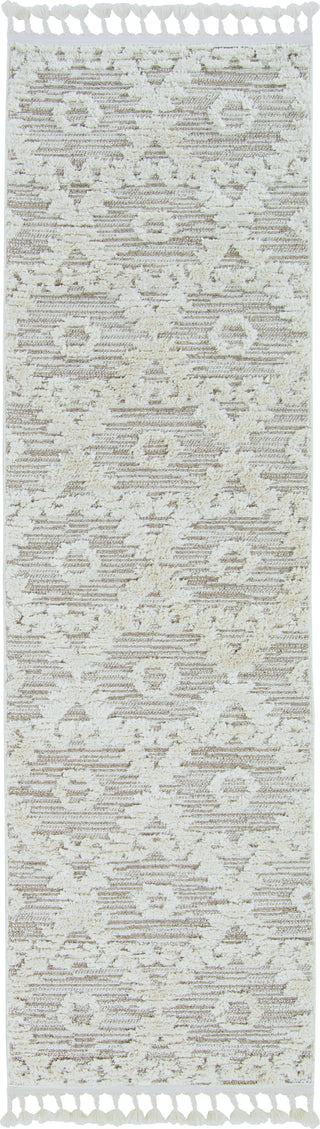 KAS Willow 1103 Ivory Beige Boho Area Rug Runner 