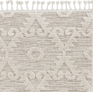 KAS Willow 1103 Ivory Beige Boho Area Rug Edge 