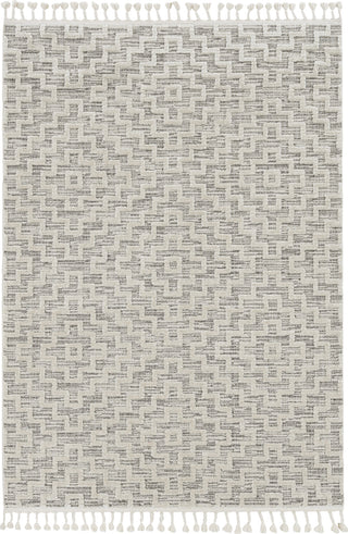 KAS Willow 1104 Ivory Grey Geo Area Rug Main Image 