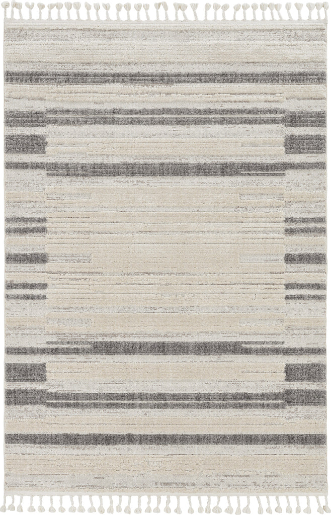 KAS Willow 1106 Ivory Grey Landscape Area Rug Main Image 