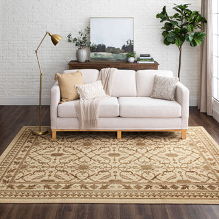 Karastan Bedouin Kasamon Vanilla Area Rug Lifestyle Image