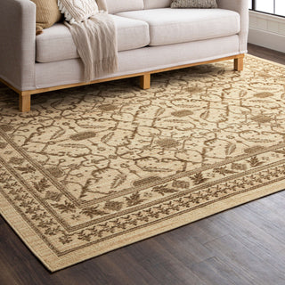 Karastan Bedouin Kasamon Vanilla Area Rug Lifestyle Image Feature