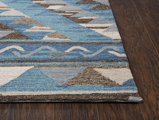 Rizzy Arden Loft-Kavali KA106B Blue Area Rug Detail Image