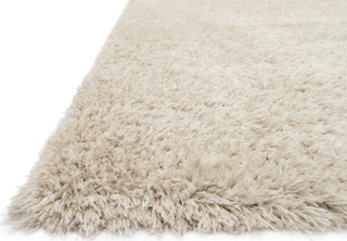 Loloi Kayla Shag KAY-01 Beige Area Rug Corner Shot Feature