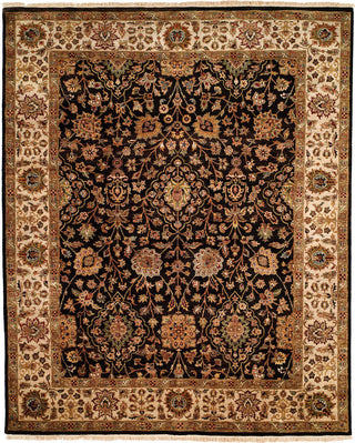 Kalaty Kabir KB-362 Black/Ivory Area Rug main image