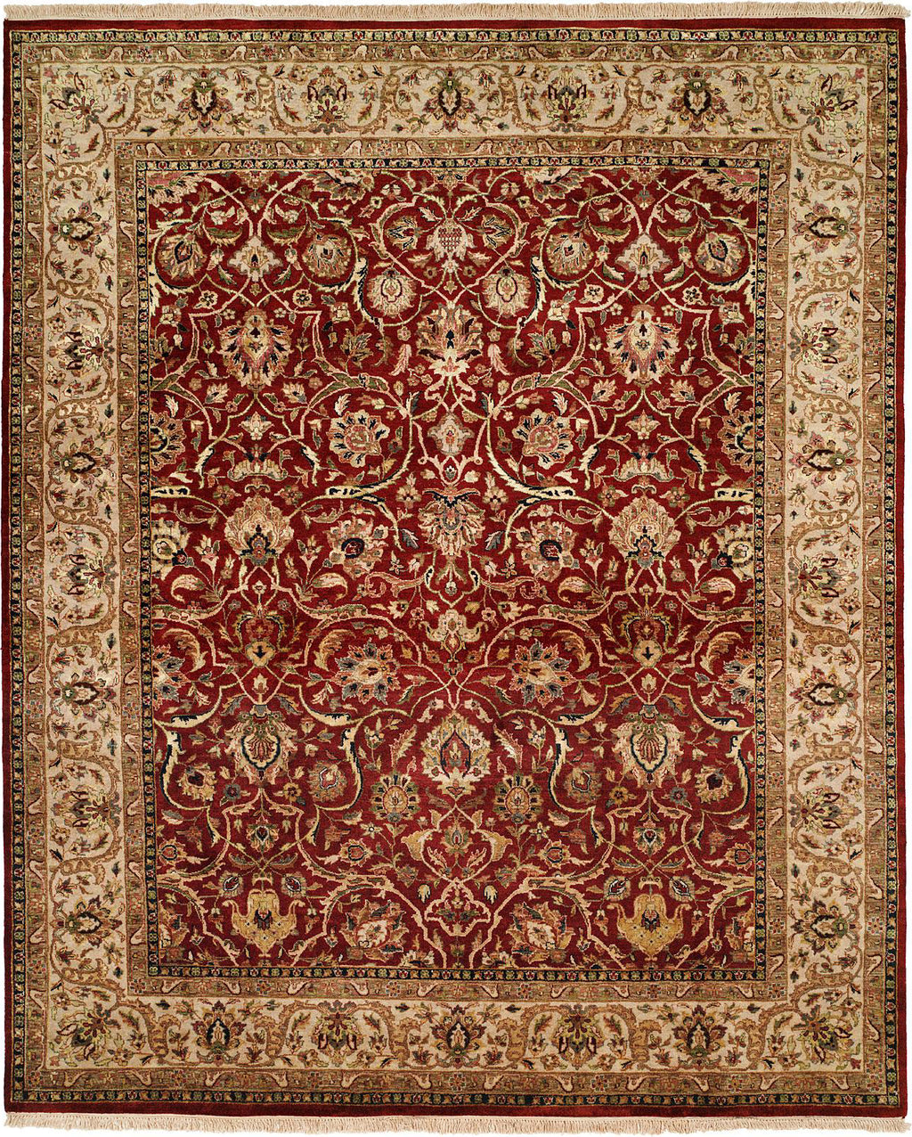 Kalaty Kabir KB-363 Rust/Stone Beige Area Rug main image