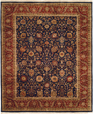 Kalaty Kabir KB-365 Navy/Red Area Rug main image