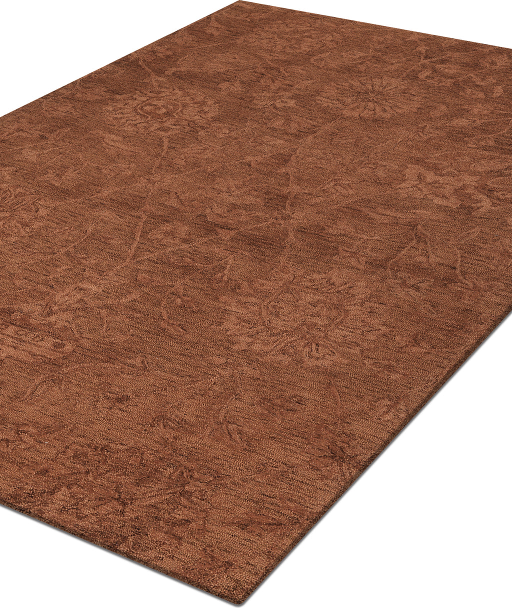 Dalyn Korba KB1 Copper Area Rug Floor Image Feature