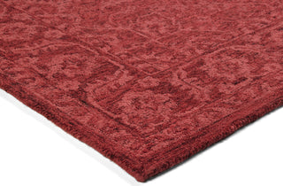 Dalyn Korba KB4 Red Area Rug Corner Image