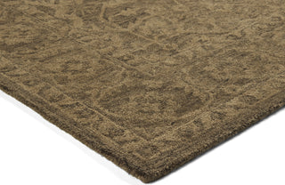 Dalyn Korba KB4 Walnut Area Rug Corner Image