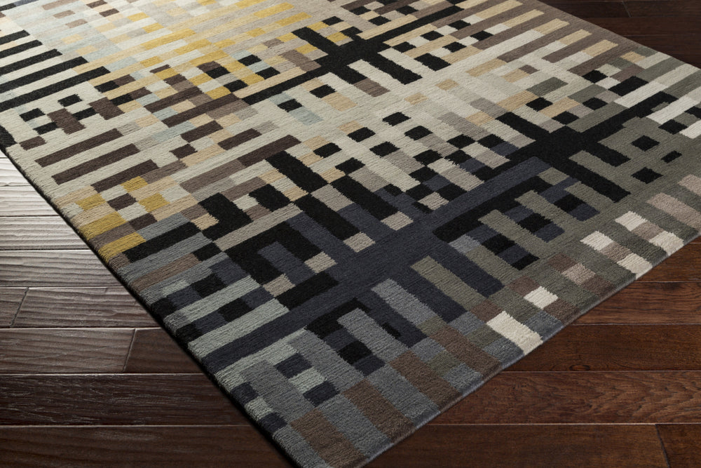 Surya Kodari KDI-1001 Area Rug Corner Shot Feature