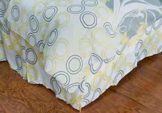 Rizzy BS0874 Flowers Yellow Bedding main image