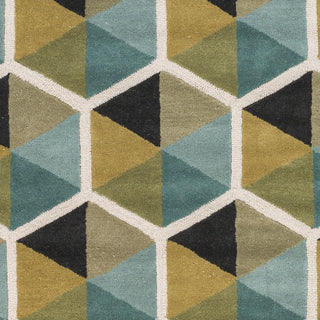 Surya Kennedy KDY-3009 Blue Area Rug Sample Swatch