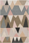 Kennedy KDY-3015 Brown Area Rug by Surya 5' X 7'6''