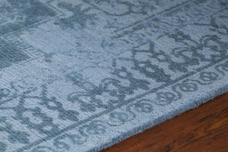 Chandra Kelsey KEL-42500 Blue/Grey Area Rug Detail