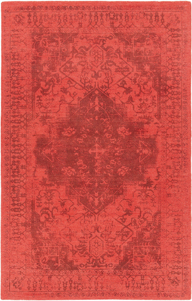 Chandra Kelsey KEL-42501 Red/Black Area Rug main image