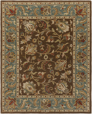 Surya Kensington KEN-1009 Chocolate Hand Tufted Area Rug 8' X 10'