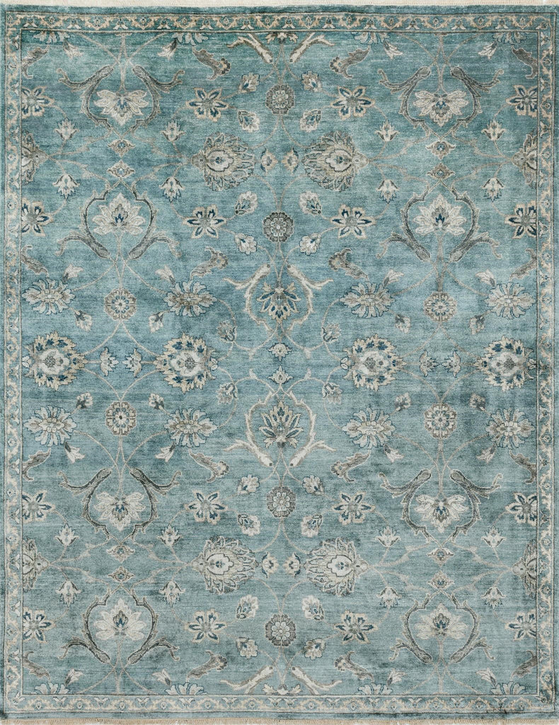 Loloi Kensington KG-01 Blue/Fog Area Rug by Henrietta Spencer-Churchill main image