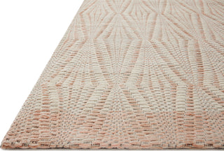 Loloi Kenzie KNZ-01 Ivory/Blush Area Rug Corner Image