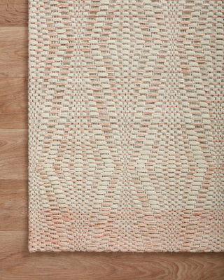 Loloi Kenzie KNZ-01 Ivory/Blush Area Rug Corner Image