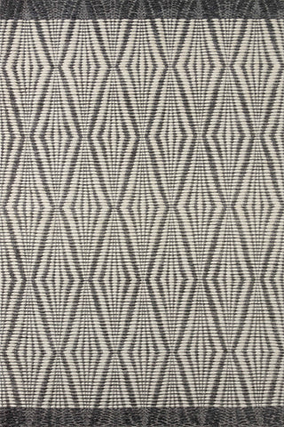 Loloi Kenzie KNZ-01 Ivory/Charcoal Area Rug main image