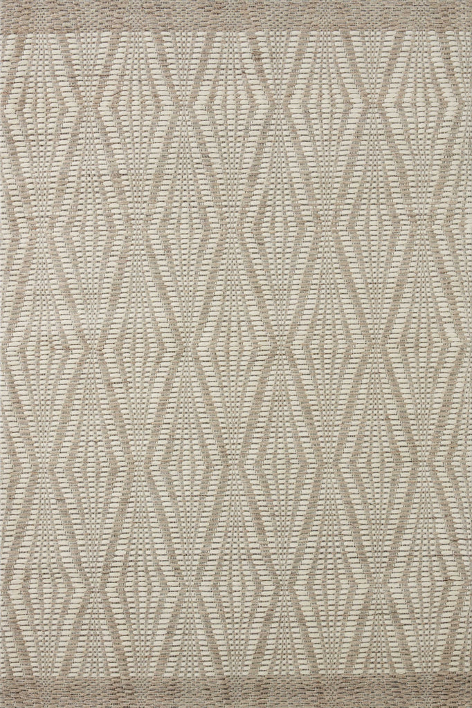 Loloi Kenzie KNZ-01 Ivory/Taupe Area Rug main image
