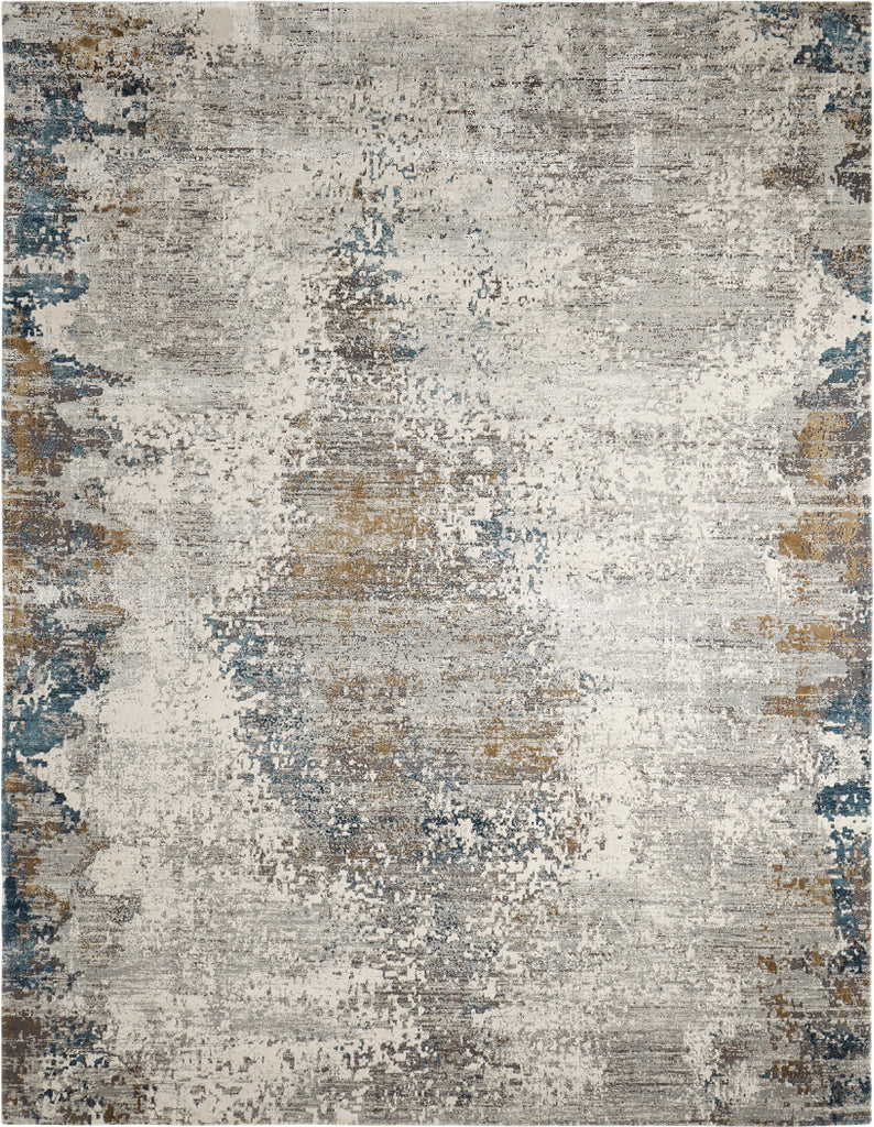 Ancient Boundaries Kerri KER-07 Pearl Grey/Multi Area Rug main image