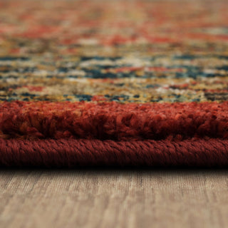 Karastan Spice Market Keralam Garnet Area Rug Detail Image