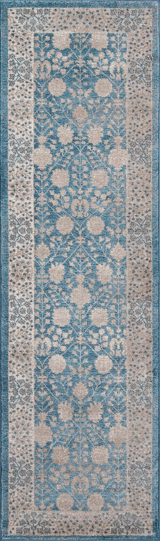 Momeni Kerman KE-01 Blue Area Rug