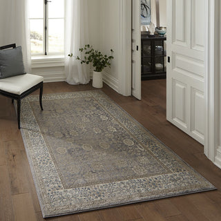 Momeni Kerman KE-01 Silver Area Rug