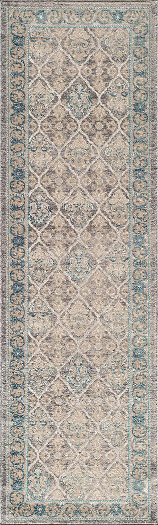 Momeni Kerman KE-06 Taupe Area Rug Closeup