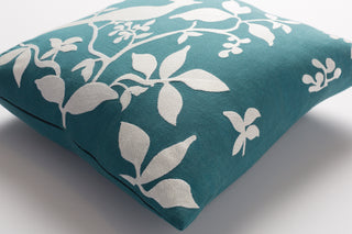 Artistic Weavers Kingdom Birch Teal/Ivory Detail