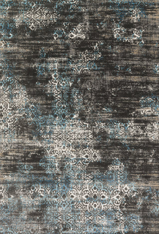 Loloi Kingston KT-02 Charcoal / Blue Area Rug Main Image