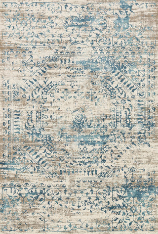 Loloi Kingston KT-05 Ivory / Blue Area Rug main image