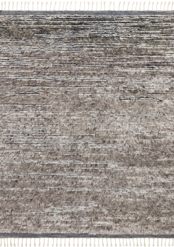 Loloi Khalid KF-04 Pewter/Ink Area Rug main image