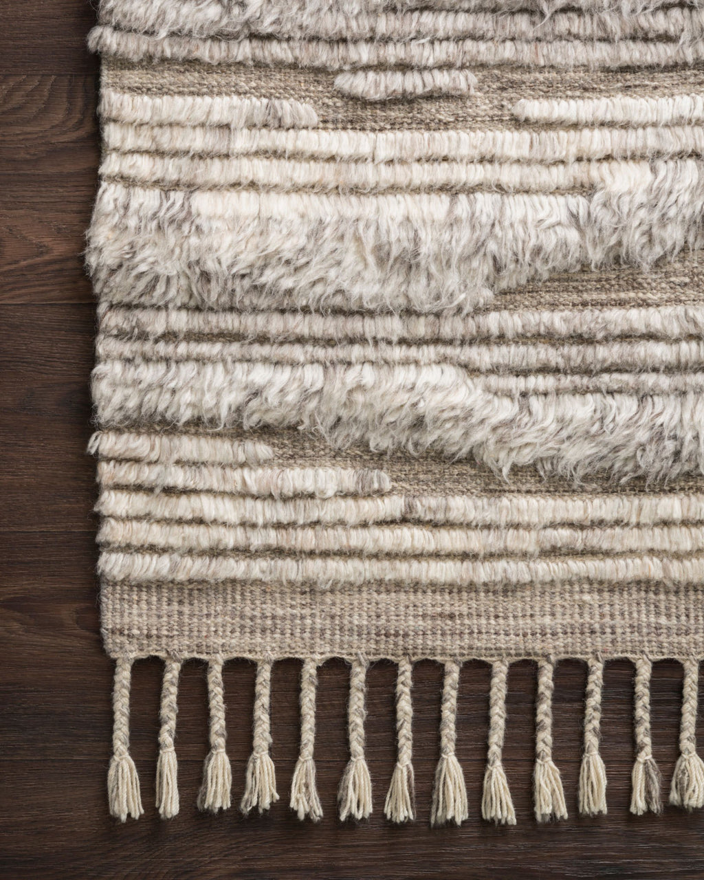 Loloi Khalid KF-05 Natural/Ivory Area Rug Runner Image Feature