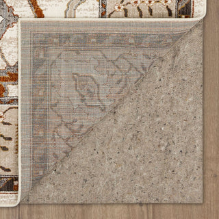 Karastan Bobby Berk (Series 1) Khamal Alabaster Area Rug Back Image