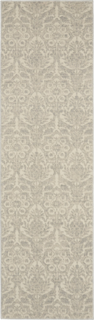 Nourison KI39 Sahara KI390 Ivory/Silver Area Rug