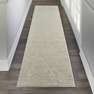 Nourison KI39 Sahara KI390 Ivory/Silver Area Rug