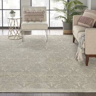 Nourison KI39 Sahara KI390 Ivory/Silver Area Rug