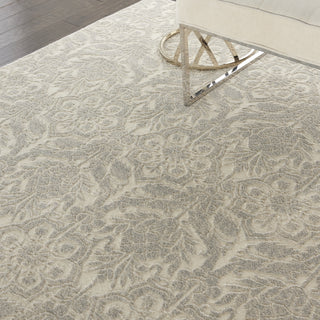 Nourison KI39 Sahara KI390 Ivory/Silver Area Rug