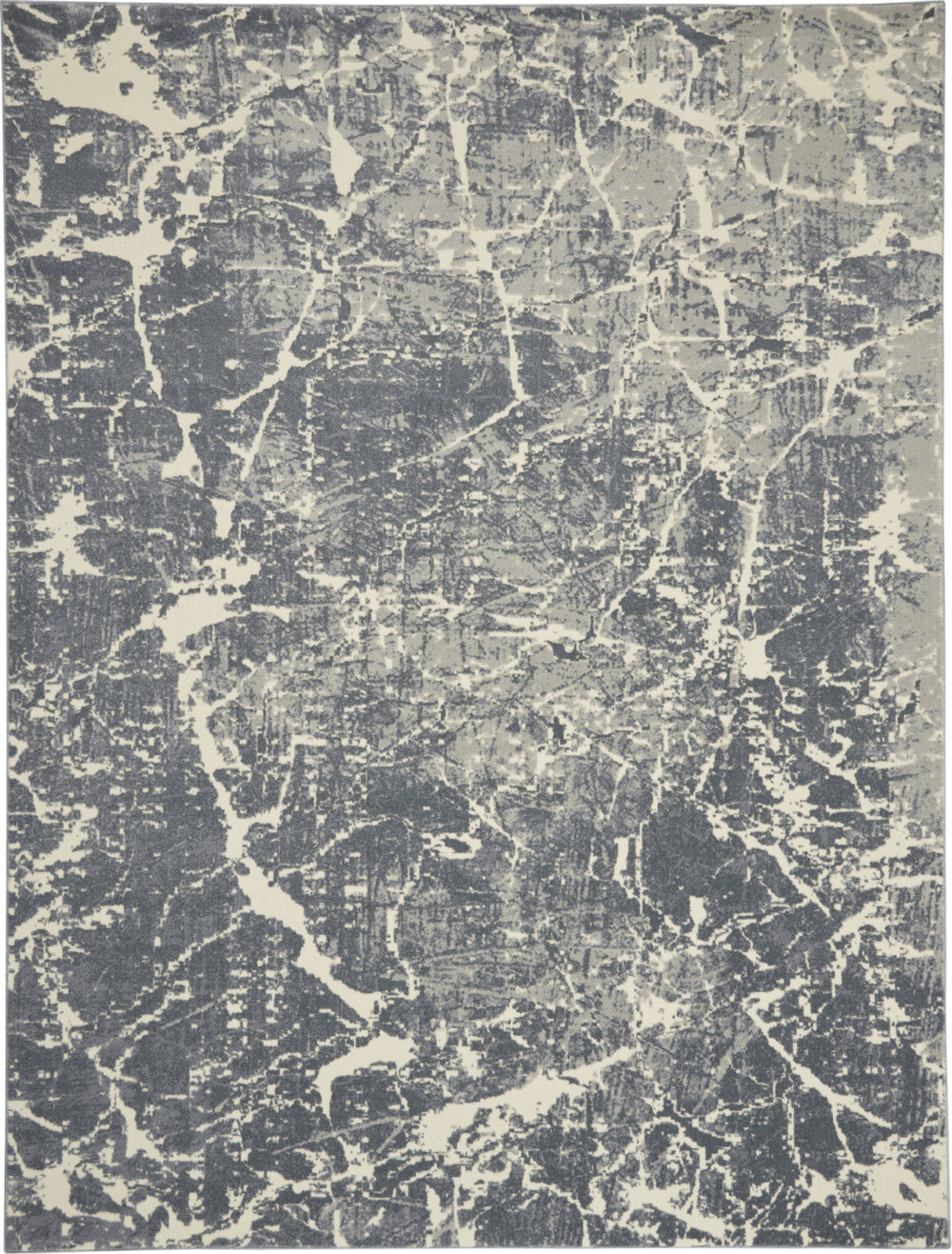 Nourison KI39 Sahara KI393 Ivory/Slate Area Rug