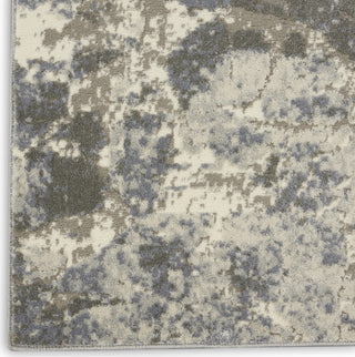 Nourison KI39 Sahara KI394 Blue/Ivory Area Rug