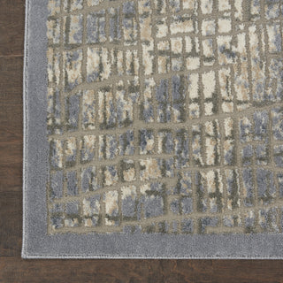 Nourison KI39 Sahara KI395 Blue/Grey Area Rug