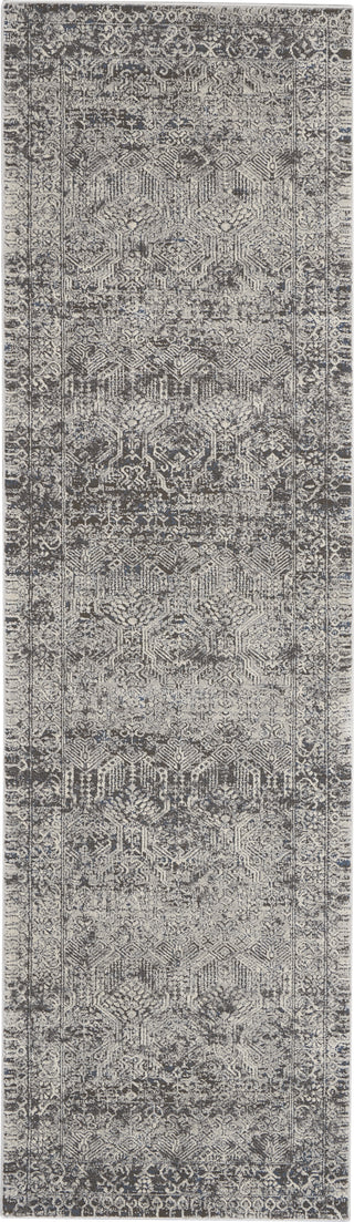 Nourison Grand Expressions KI53 Grey/Ivory Area Rug